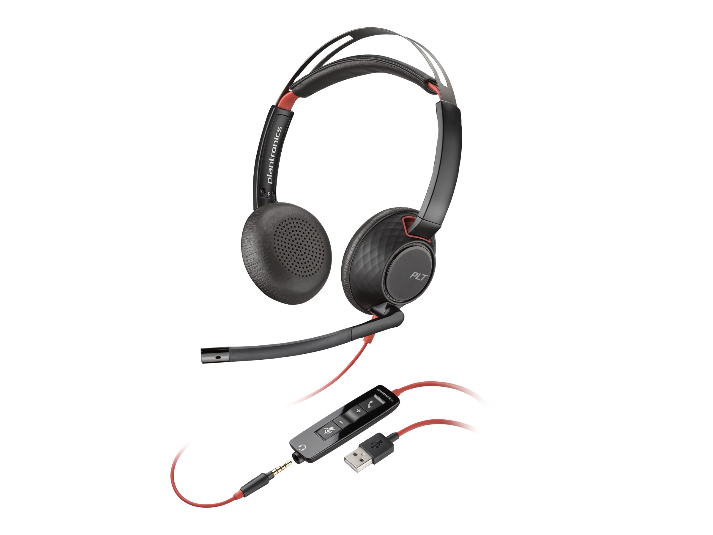 HP Poly Blackwire 5220 Stereo Headset kabelgebunden USB-A